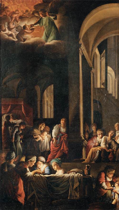 Carlo_Saraceni_-_The_Birth_of_the_Virgin_-_WGA20828